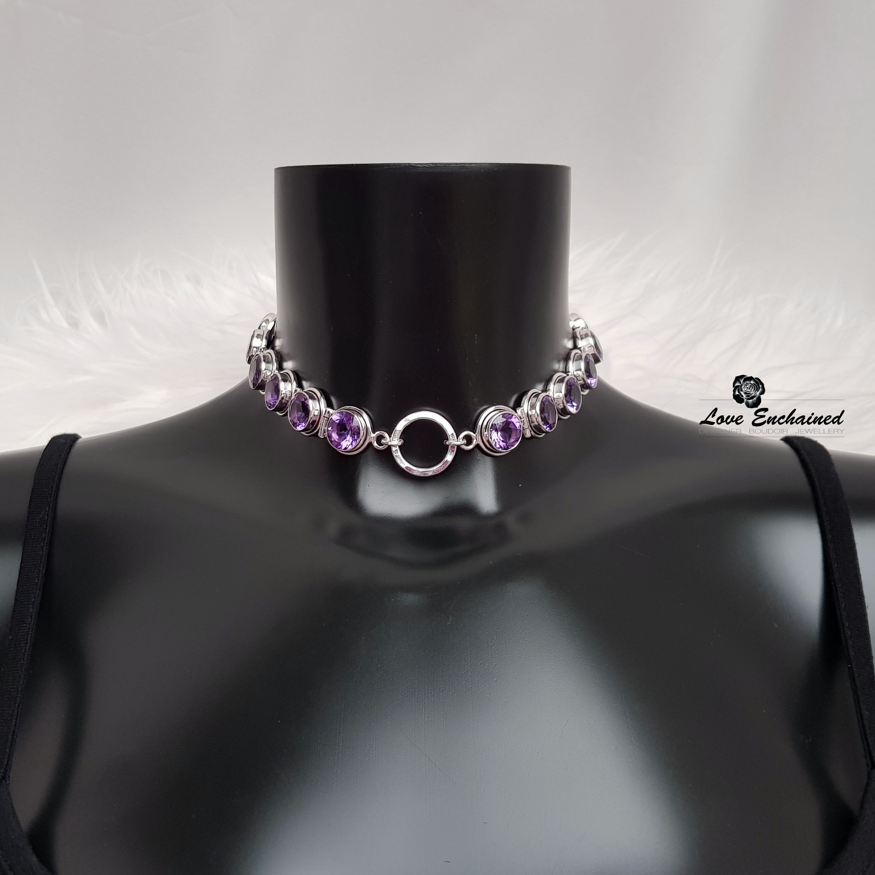 Amethyst collar deals